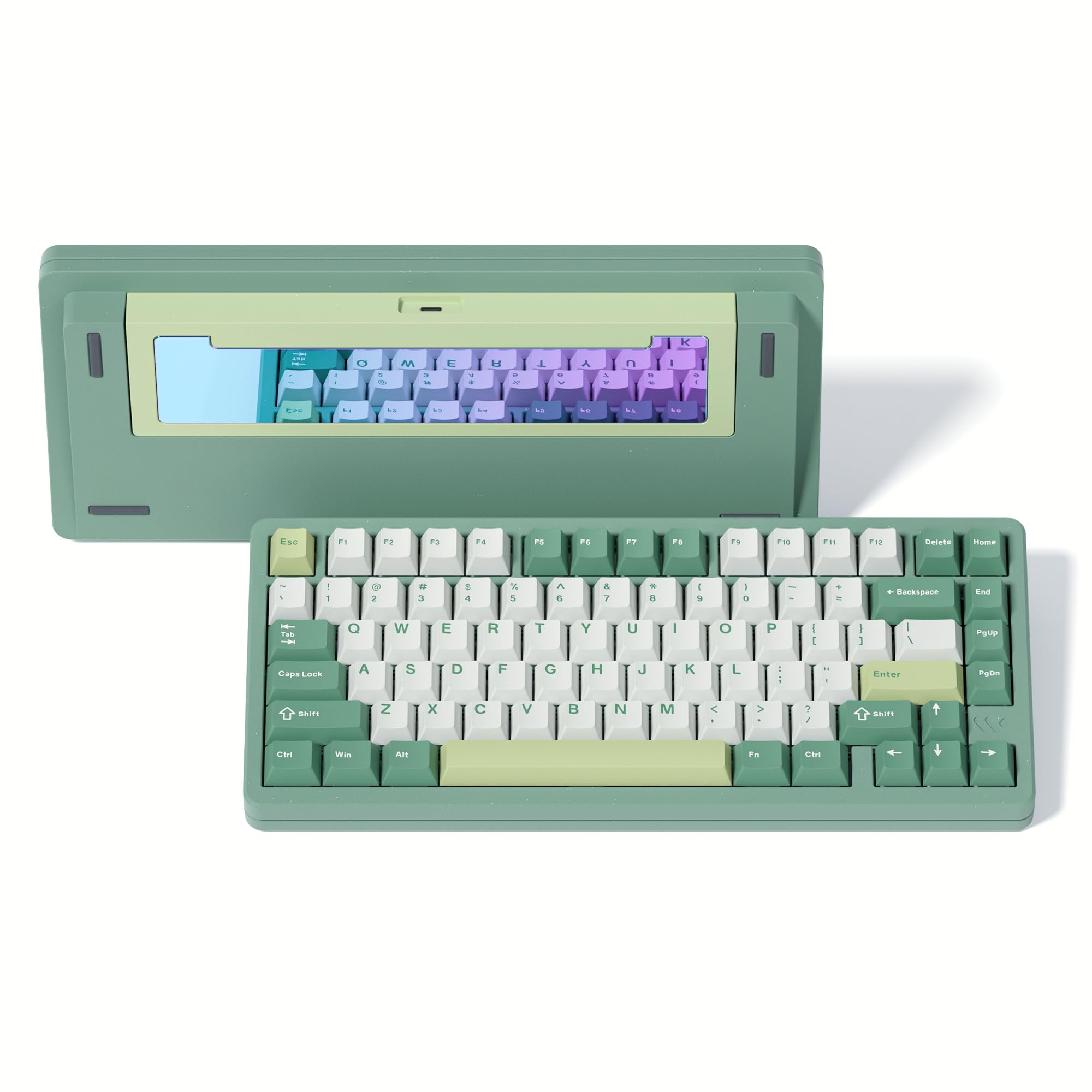 Womier sk75 sem fio de alumíni - Gaming Keyboard Hot Swappable avaliação e preço