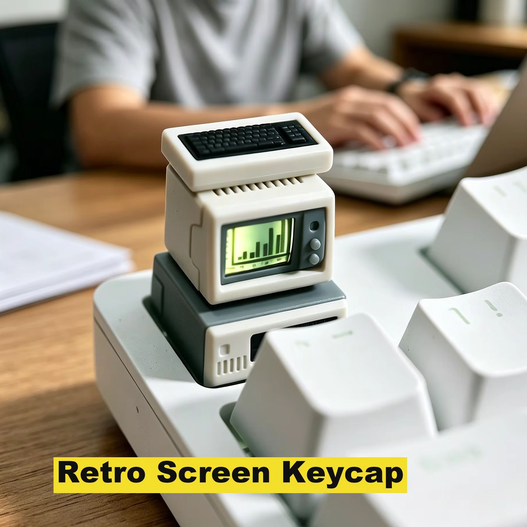 Tecla de Computador Retro Retr - Gaming Keyboard Nearby avaliação e preço