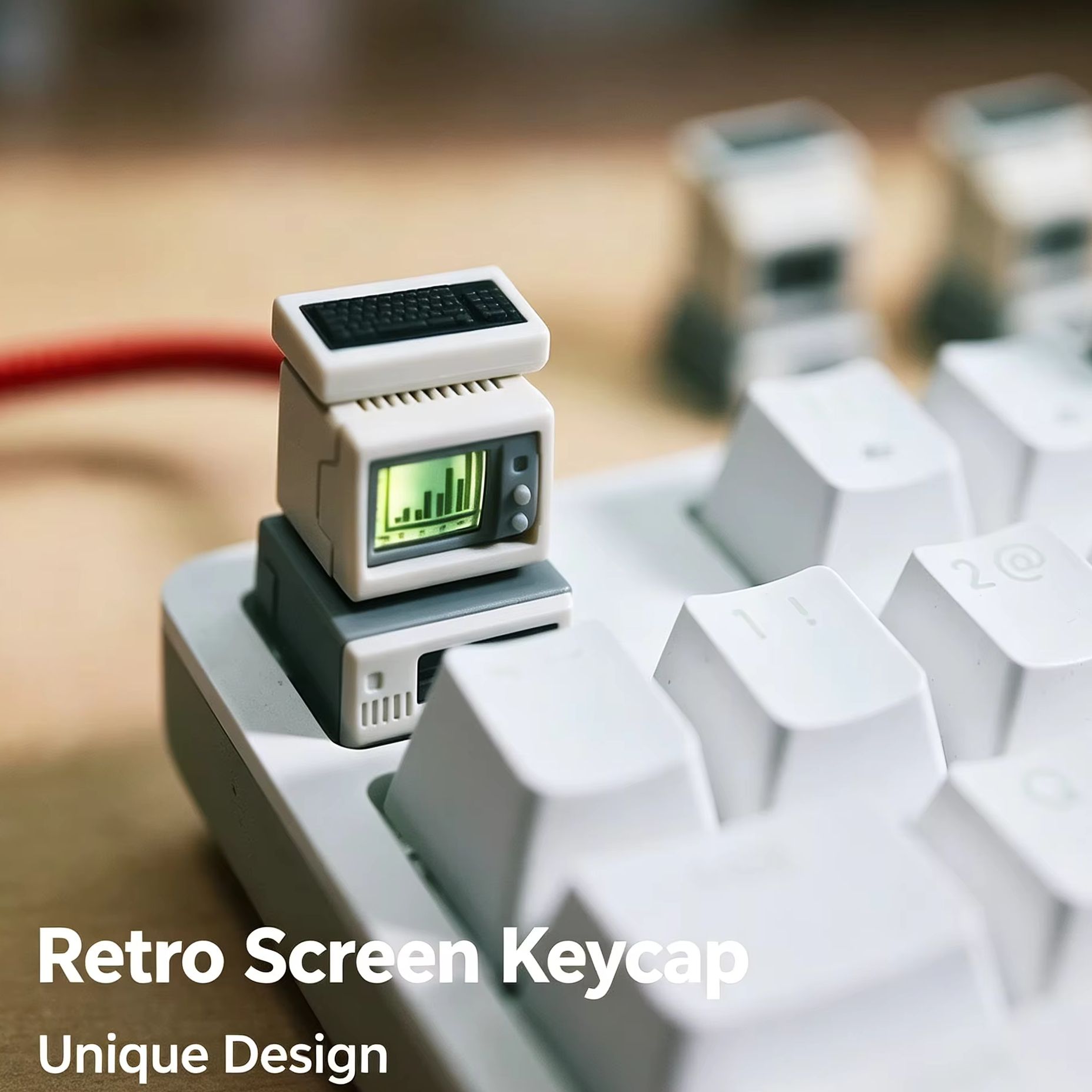 Tecla de Computador Retro Retr - Gaming Keyboard Nearby avaliação e preço